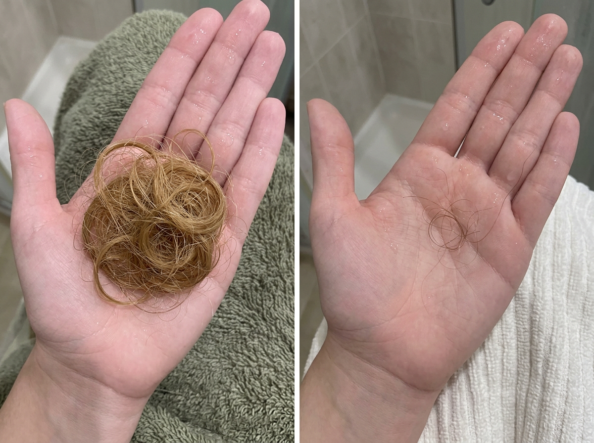 Joyce before and after